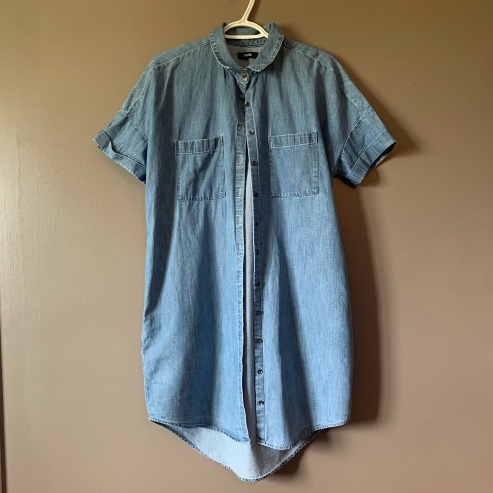 BDG Denim Shirt Dress